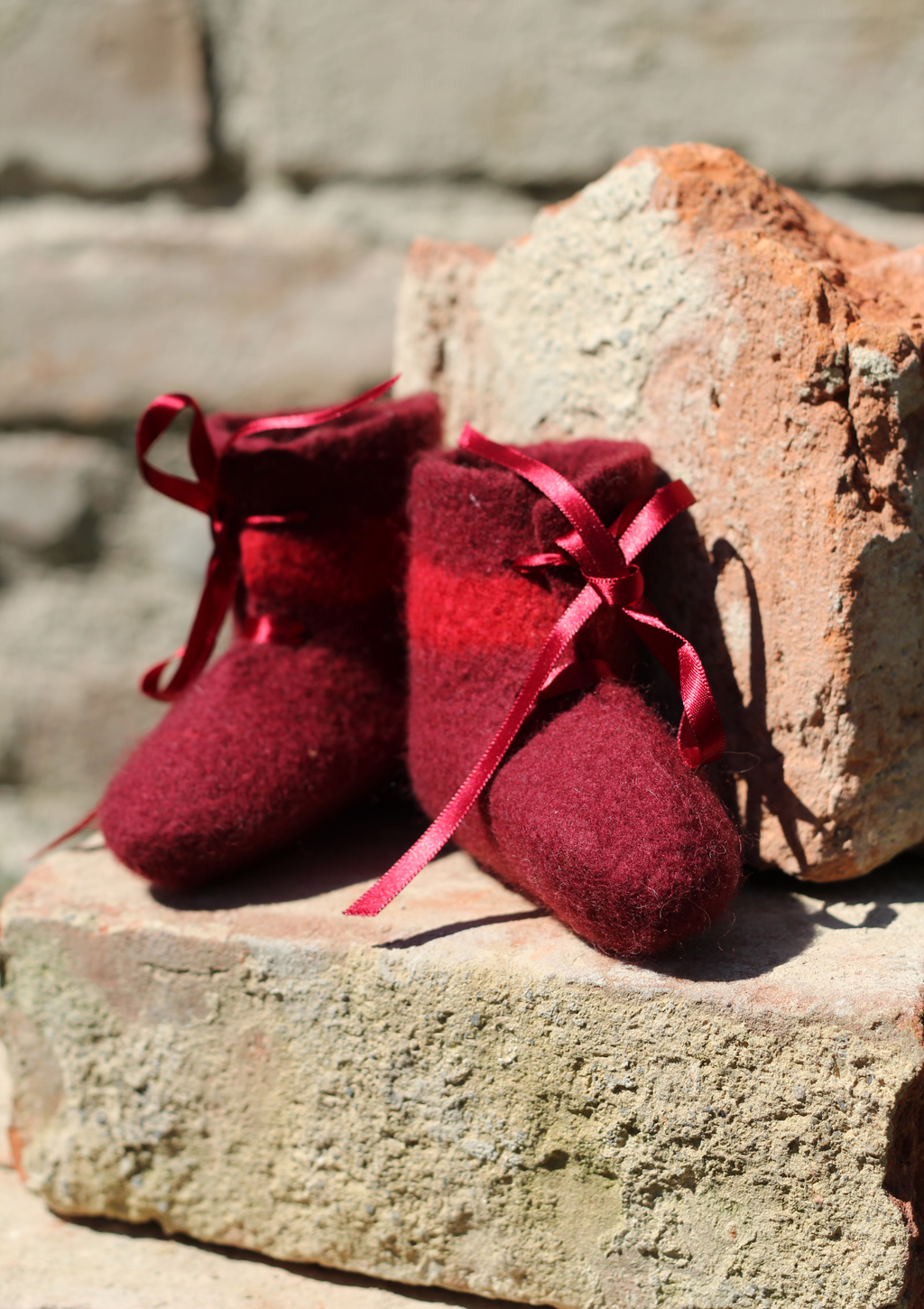 Schuhe in Rot